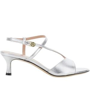 Pollini Heeled Sandals - White