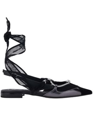 Pinko Ballet Shoes Gianira - White