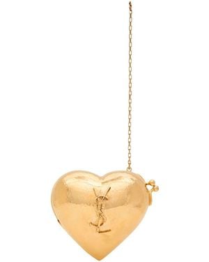 Saint Laurent Pw Minaudiere in White | Lyst UK