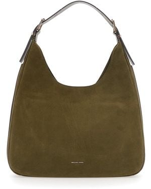 MICHAEL Michael Kors Shoulder Bag 'Nolita' With Leather Details - Green