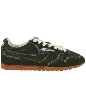 Autry Sneakers Con Dettagli - Verde