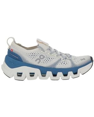 On Shoes Cloud X Tempo With Cushied Sole And Breathable Upper - Blue