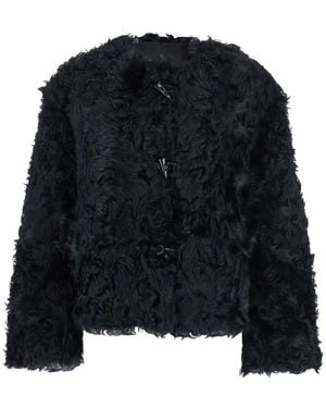 ジャケット PLAIN BROCCATO LUREX COLLARLESS JACKET (4423BR4368 437) Jodie Lurex Jacket | Hobbs US |