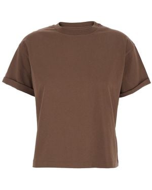Ba&sh T-Shirt Rosie - Brown