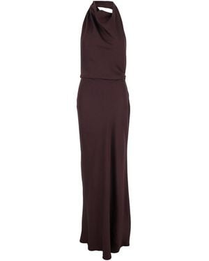 Jonathan Simkhai Long Dress Reanon - Purple