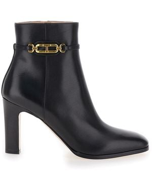 Tom Ford Soft Calf Ankle Boot - Black