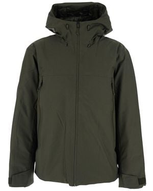 The North Face Jacket With Drawstring Hood - Green