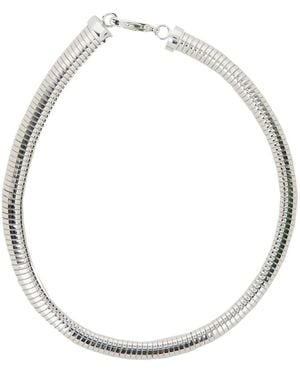 FEDERICA TOSI 'Lace Cleo' Necklace With Hook Closure - White