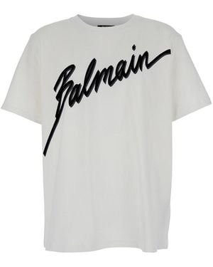 T shirt Balmain da uomo Sconto online fino al 10 Lyst