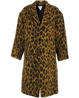 Bottega Veneta Coat Brushed Alpaca
Leopard - Natural