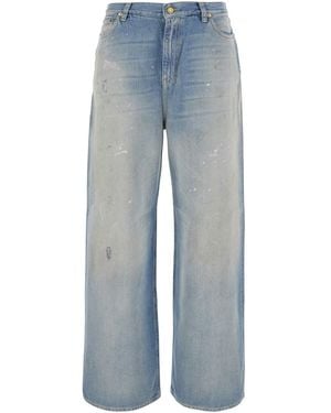 Golden Goose Boyfriend Jeans Melody Cotton - Blue