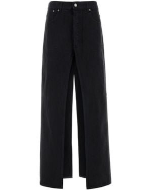 Haikure Black Denim Gana Skirt
