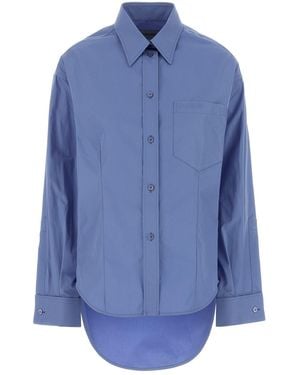 Balenciaga Classic Solid Shirt - Blue