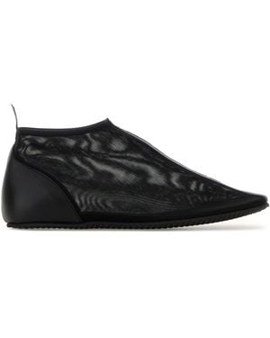 GIMAGUAS Black Mesh Slip Ons
