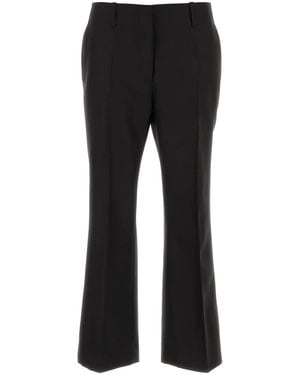 Dries Van Noten Black Wool Blend Paloma Pant