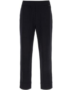 Moncler Midnight Cotton Blend Joggers - Black
