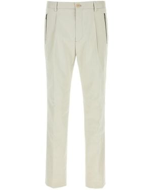 Etro Sand Stretch Cotton Pant - Natural