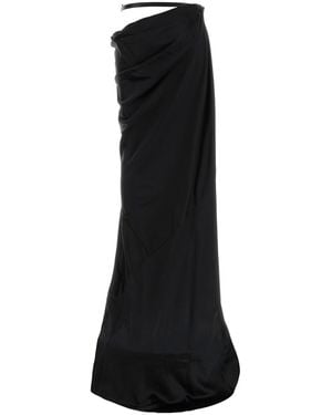 Tom Ford Black Satin Skirt