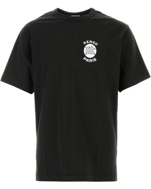 KENZO Black Cotton T-shirt