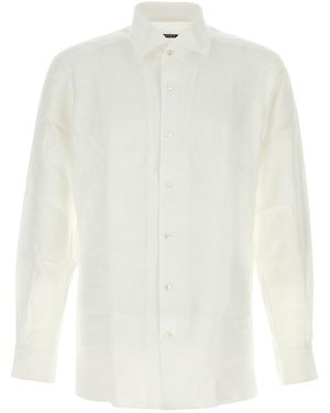 ZEGNA Linen Shirt - White