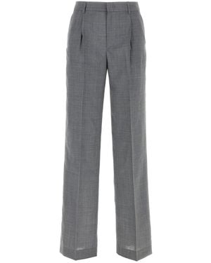 PT Torino Grey Wool Lola Pant