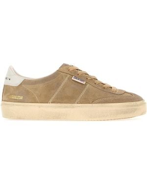 Golden Goose Cappuccino Suede Soul Star Trainers - Brown