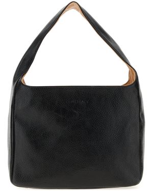 Our Legacy Leather Brick Shoulder Bag - Black
