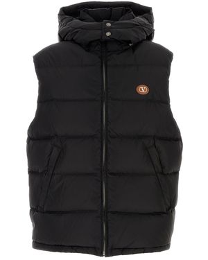 Valentino Garavani Black Nylon Vest