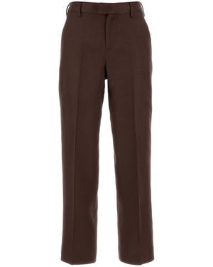 PT Torino Chocolate Twill Emma Pant - Brown