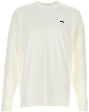 Autry T-shirt in cotone bianco