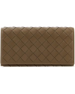 Bottega Veneta PORTAFOGLIO INTREC.15 NAP19/NA - Marrone