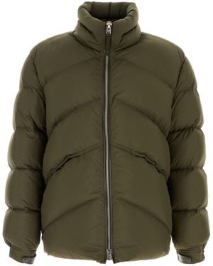 Tom Ford Olive Green Polyester Down Jacket