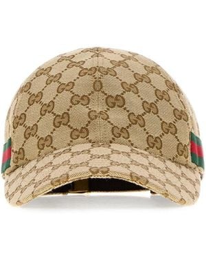 Gucci Cappello da baseball in tessuto GG - Metallizzato