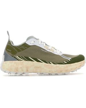 Norda Sneakers 001 in Dyneema® bicolor - Verde