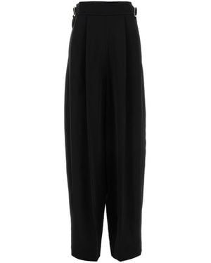 Sportmax Black Viscose Staglio Pant