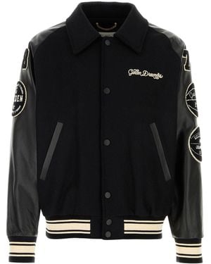 Golden Goose Black Wool Bomber Jacket