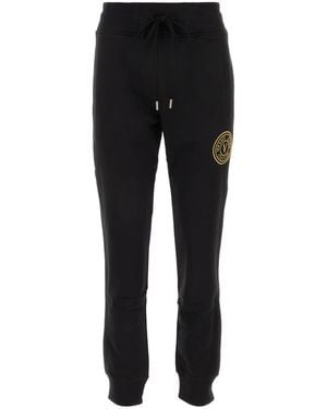 Versace Jeans Couture Black Cotton joggers