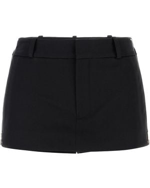 Alexander Wang Black Cotton Pant-skirt