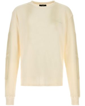 Amiri Cream Cotton Sweater - Natural