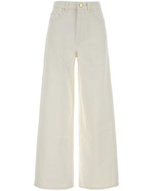 Ganni White Denim Jeans