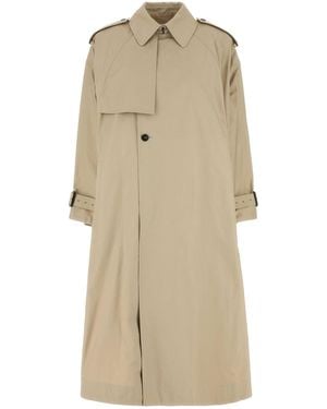 Saint Laurent Trench in cotone beige - Neutro