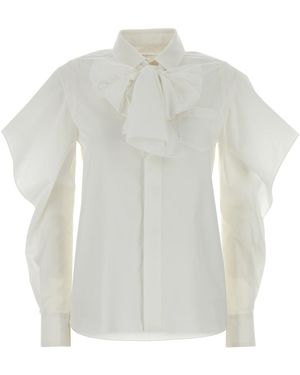 Sacai Regular Solid Shirt - White