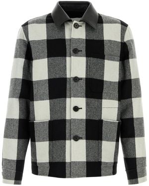 Givenchy Embroidered Wool Shirt - Black