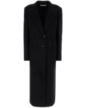 Our Legacy Black Wool Blend Coat