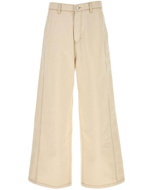 Ami Paris Loose Jeans - Natural