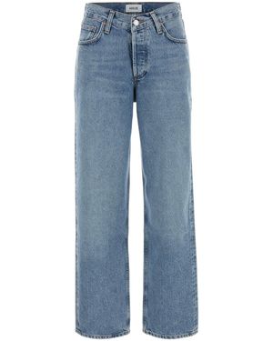 Agolde Jeans Fairway in denim - Blu