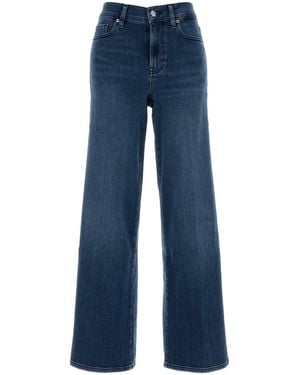 FRAME Stretch Denim Le Slim Jeans - Blue