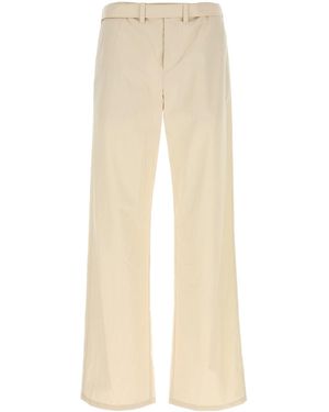 Rier Sand Cotton Pant - Natural