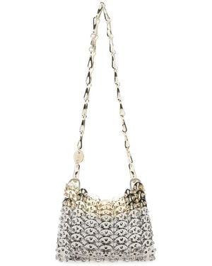 Rabanne Two-tone Metal 1969 Nano Shoulder Bag - Multicolour