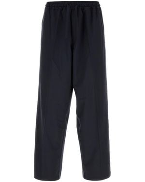 Umit Benan Midnight Blue Wool Pant